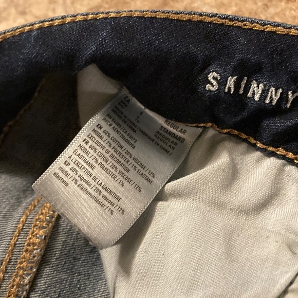 American Eagle Outfitters Blue Skinny Jeans - Picture 2 of 4